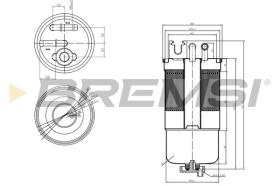  FE0159 - FILTRO CARBURANTE - FUEL FILTER