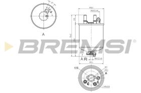  FE0832 - FILTRO CARBURANTE - FUEL FILTER