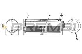 BREMSI FA0542 - AIR FILTER MERCEDES-BENZ