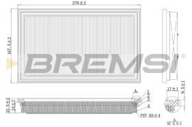 BREMSI FA1111 - AIR FILTER MINI