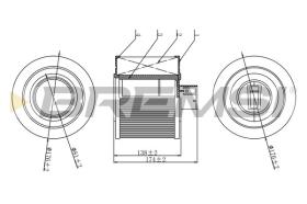 BREMSI FA1137 - AIR FILTER BMW