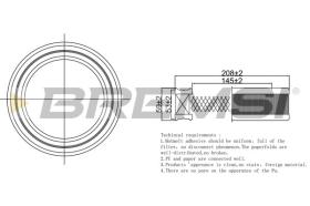 BREMSI FA2172 - AIR FILTER RENAULT, NISSAN