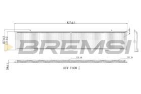 BREMSI FC0085 - CABIN FILTER BMW, ALPINA