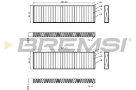 BREMSI FC0946C - CABIN FILTER HYUNDAI