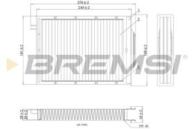  FC0980 - CABIN FILTER RENAULT