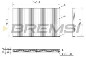  FC1921 - CABIN FILTER AUDI