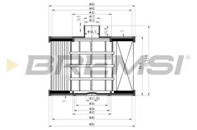  FE0041 - FUEL FILTER FIAT, FORD, PEUGEOT, VOLVO