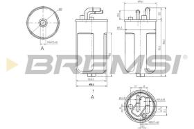  FE0054 - FUEL FILTER OPEL