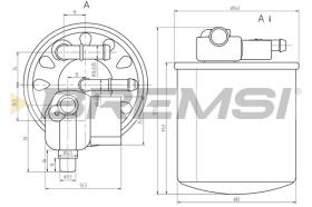  FE0056 - FUEL FILTER MERCEDES-BENZ, INFINITI