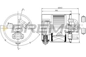 BREMSI FE0349 - FUEL FILTER RENAULT, NISSAN