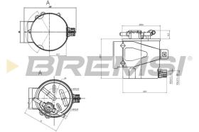  FE0388 - FUEL FILTER RENAULT, NISSAN