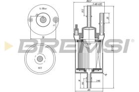  FE0391 - FUEL FILTER VW, AUDI, SKODA, SEAT