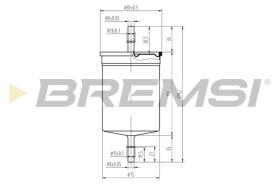  FE0394 - FUEL FILTER VW, AUDI, SKODA, SEAT