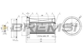 BREMSI FE0768 - FUEL FILTER BMW