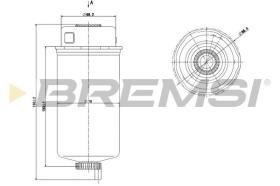  FE0778 - FUEL FILTER FORD