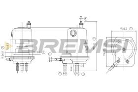 BREMSI FE0786 - FUEL FILTER RENAULT, NISSAN