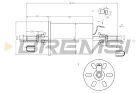  FE0845 - FUEL FILTER CHEVROLET, DAEWOO