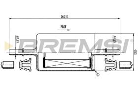  FE0846 - FUEL FILTER FIAT, OPEL, PEUGEOT, VW