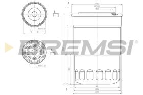  FE1315 - FUEL FILTER MITSUBISHI