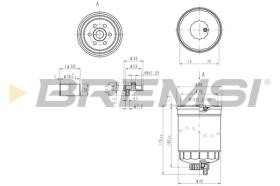  FE1316 - FUEL FILTER HYUNDAI