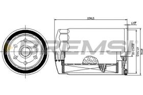 BREMSI FE1509 - FUEL FILTER LDV