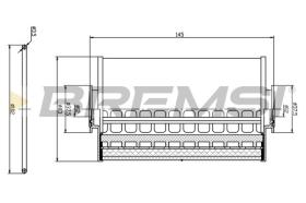  FE1841 - FUEL FILTER MERCEDES-BENZ