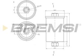  FE1886 - FUEL FILTER OPEL, PEUGEOT, ROVER