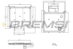 BREMSI FR0673 - TRASM. FILTER BMW, ROLLS-ROYCE